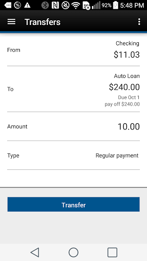 Westamerica Bank Screen 3