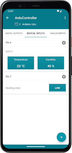 ArduController Screen 3