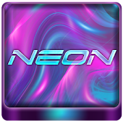 Neon Go Launcher theme