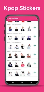 Kpop Funny Stickers for WA