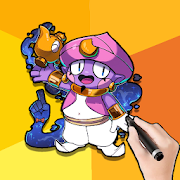 Brawl Star Coloring By Number