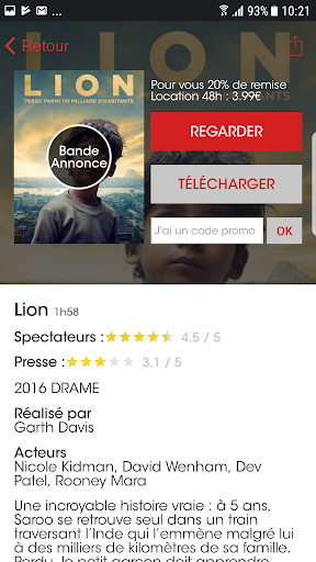 PlayVOD - Films à télécharger