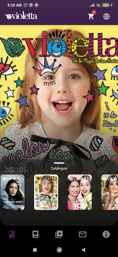 Android application Violetta Cosméticos 2.0 screenshort