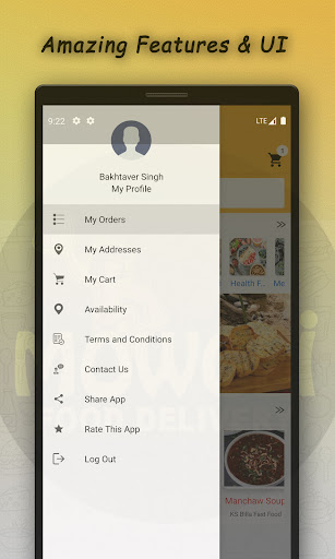 Mowgli Food Delivery Screen 2