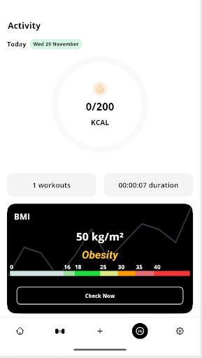 Workout Planet Screen 3