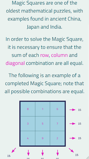 Magic Square Screen 3