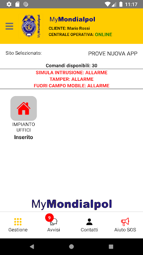 MyMondialpol Screen 2