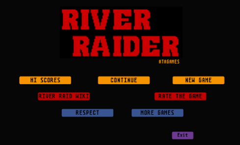 ATARI - River Raid  Jogos para Sala de Espera 