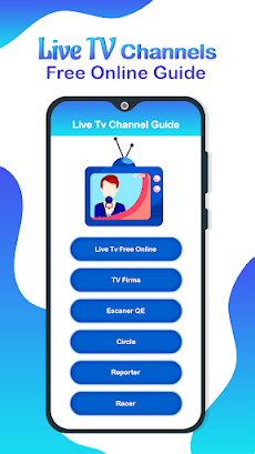 Live TV Channels Free Online Guideのおすすめ画像1