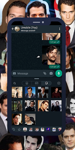 Henry Cavill Animated Stickers Screen 2