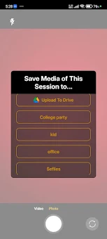 CamFolder screenshot 2