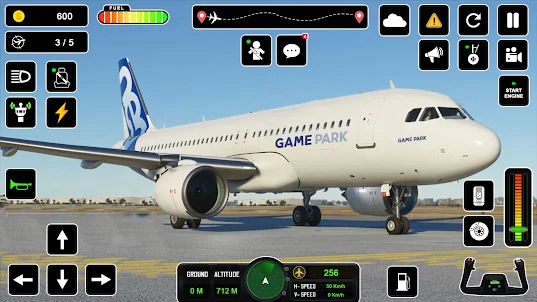 piloto simulador: avião jogos