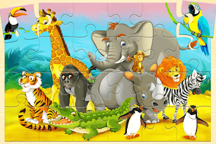 Cartoon Animals Puzzles - Apps on Google Play