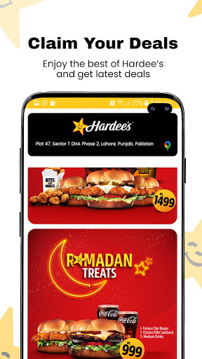 Hardee's Pakistan Screenshot 2 - AppWisp.com