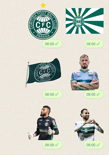 Figurinhas do Coritiba Screen 3
