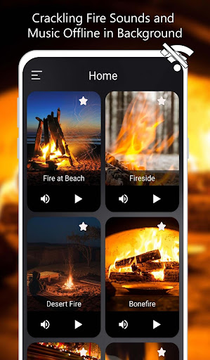 Download Crackling Fire Sounds Relaxing Fireplace Hd On Pc Mac With Appkiwi Apk Downloader