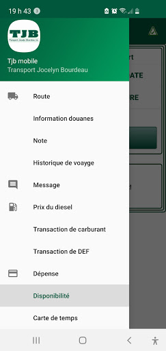 Android application Tjb-Mobile screenshort