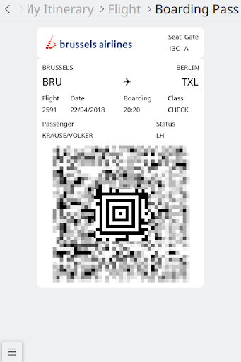 KDE Itinerary Screen 2
