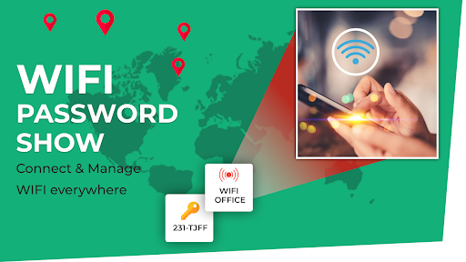 Android application WIFI Password Show All WIFI screenshort