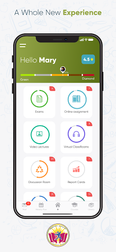 Android application Qnadeel Al-Sharq kindergarten screenshort