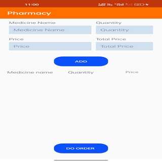 Android application Pharmacy screenshort