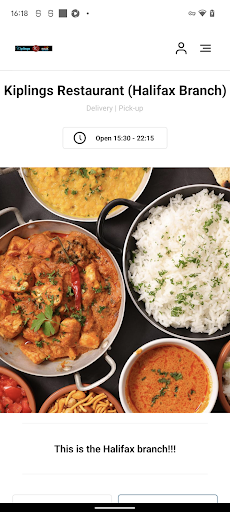 Android application Kiplings Restaurant screenshort