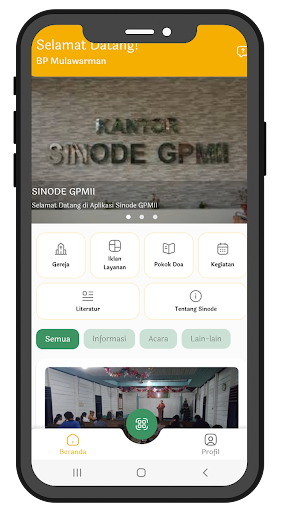 Sinode GPMII Screen 2
