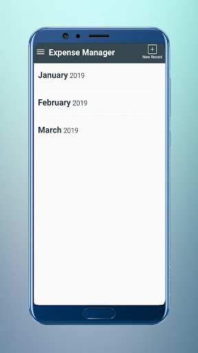 Monthly Expense Tracker Screen 2