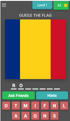 Android application Guess the Flag Worldwide screenshort