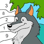 Color by Number - Animals Apk