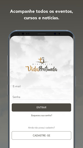 Android application Ministério Vida Profunda screenshort
