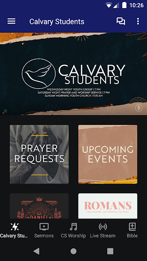 Android application CCWC Students screenshort
