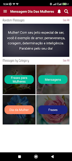 Mensagem Dia Das Mulheres Screen 2
