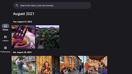 screenshot of Gallery for PhotoPrism