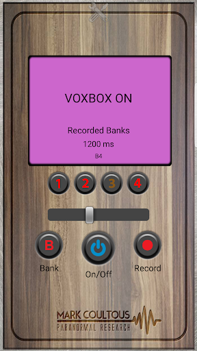 VoxBox ITC Spirit Box Screen 3
