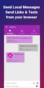 EasyJoin — Скриншот децентрализованной ссылки