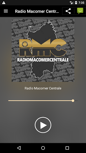 Android application Radio Macomer Centrale screenshort