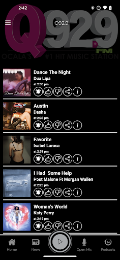 Q92.9 Screen 2