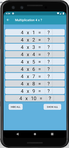 Çarpım Tablosu Ezberle Screen 2