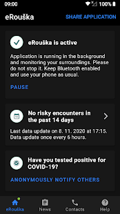 eRouška - Part of Smart Quaran Screenshot