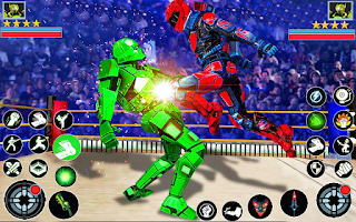Real Robot Ring: Fighting Game - Screenshot 1