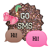 GO SMS - Cherry Hearts icon