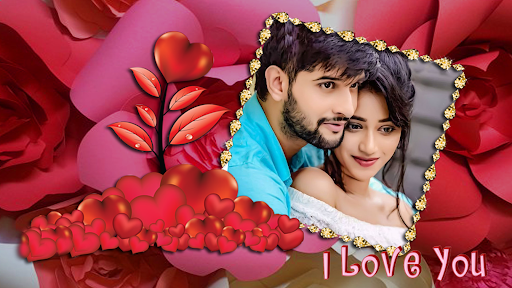 Android application Lovely Flower Photo Frame screenshort