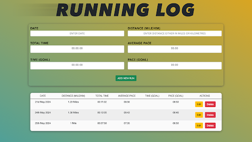 RunningLog