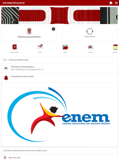 Colégio Reação Unidade 1 Screen 3