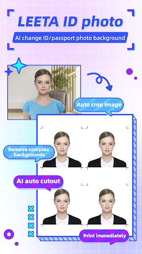 Android application LEETA ID Photo-passport photo screenshort