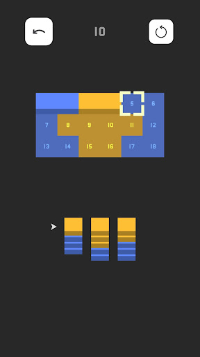 Android application Color Stacks screenshort