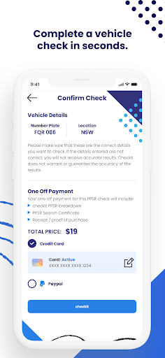 Checkit | Car History Reports Screen 3