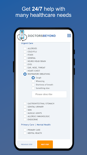 DoctorsBeyond | Online Doctors Screen 2