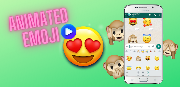 Animated Emoji - WAStickerApps - 1.5.3 - (Android)